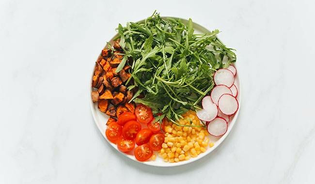 This is an appetizer with arugula - benefits of arugula