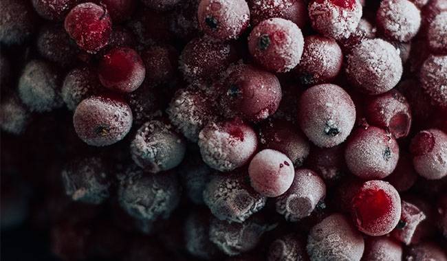 High-quality frozen fruit