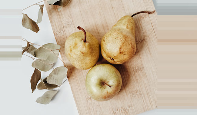 Why do apples and pears rot during storage